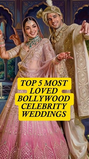 TOP 5 MOST LOVED BOLLYWOOD CELEBRITY WEDDINGS| #TOP5 #BOLLYWOODWEDDINGS #BOLLYWOOD
