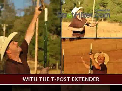 EXTEND THE HEIGHT OF YOUR T-POST FENCING IN ONE DAY!!!