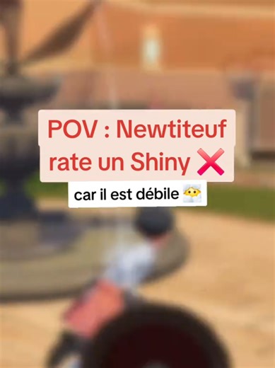 POV : Newtiteuf rate un Shiny ❌️ sur Pokémon ZA ! #Twitch #Streamer #Youtube