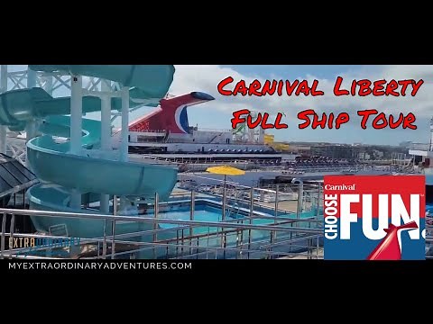 Carnival Liberty FULL Ship Tour ⚓