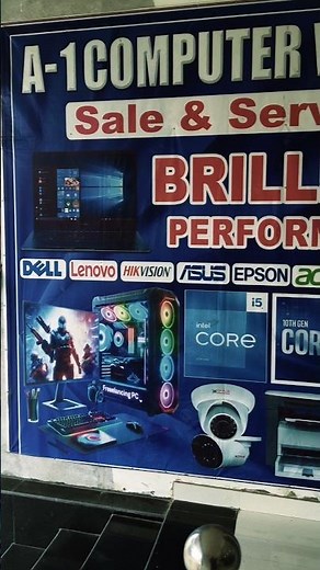 A1 computer world Bathua Bajar cctv camera shop #cctv