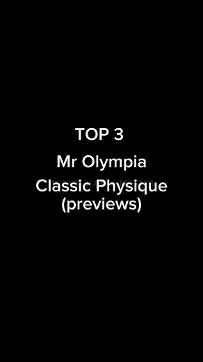Top 3 Mr Olympia Classic Physique | Ramon Dino, Mike Sommerfeld, CBum