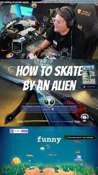 how to skate…by an alien #highonlife2