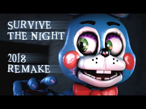 [SFM FNAF] Survive the Night - FNaF 2 Song by MandoPony 2018 REMAKE [200K SUBSCRIBERS!]