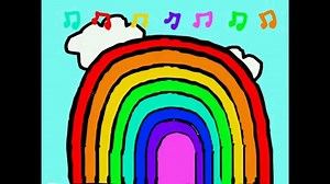彩虹歌 英文儿歌 I can sing a rainbow