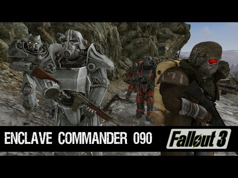 Fallout 3 Enclave Commander walkthrough