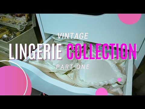 VINTAGE LINGERIE COLLECTION Part One- Hollywood Maxwell, Frederick's of Hollywood and Bettie Page!