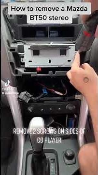 How to remove a BT50 Dash by Polaris