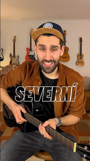 Jak hrát SEVERNÍ VÍTR | Pro začátečníky🎸 #shorts #kytara #pisnicky