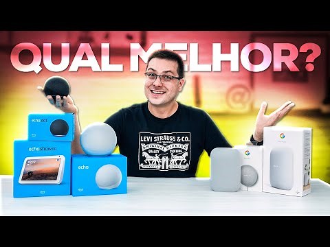 ALEXA vs GOOGLE HOME! Entenda as DIFERENÇAS e qual o IDEAL para VOCÊ? Comparativo!