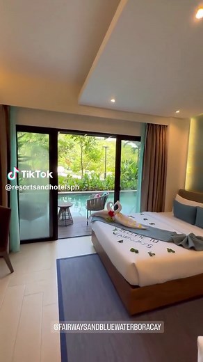 Staycation Goals: Room with Private Pool at Fairways and Blue Water Boracay