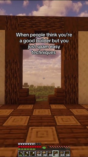 Easy building techniques #minecraft | minecraft build ideas