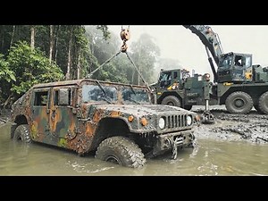 Abandoned Military Humvee Found Submerged Underwater Full Restoration Journey