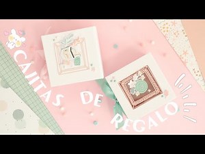 Como hacer cajitas para regalo!!!