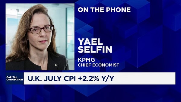 UK inflation rate to reach around 3% by end of 2024, economist says