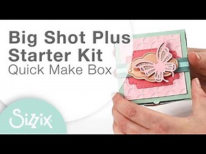 Quick and Easy Make! Decorative Box with the Big Shot Plus Starter Kit
