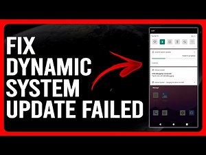 How To Fix Dynamic System Update Failed (What To Do If Dynamic System Update Failed? - Quick Fixes)