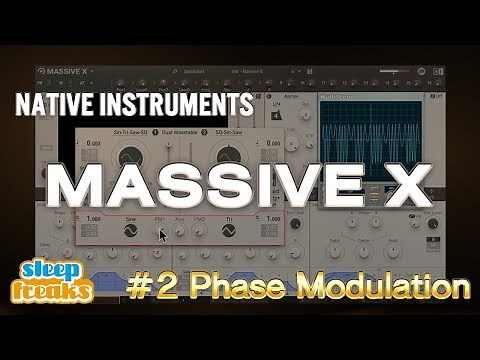 MASSIVE X Tutorial 2. Phase Modulation [with English Subtitles]