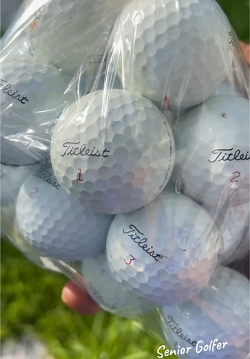 Senior golfer on TikTok