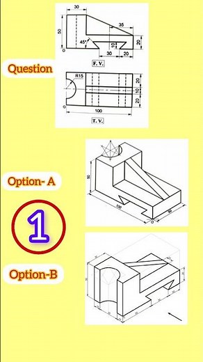 Isometric drawing || Engineering Drawing