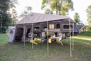 PLENTY-X Double Folding Camper Trailer - Offroad Hybrid Campers and Caravans