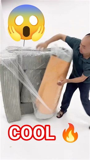 BOOM VACUM SOFA #reels #sofaclub #interiordesign #vacuumsofa #cargo😱🔥
