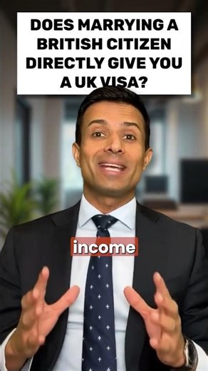 Does marrying a British Citizen directly gives you a UK Visa ? #ukvisa #ukimmigration #ukcitizen