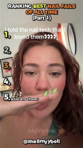 Ranking Best Nail Fails of All Time - Part 1