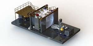 [Hot Item] China Factory Benfan Shuttle Rotational Molding Machine Rotomolding Machine for Plastic Water Tank/Cooler Box/Boat/Table and Chair/Playground