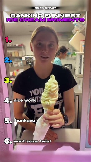 Ranking Funniest Ice Cream Moments