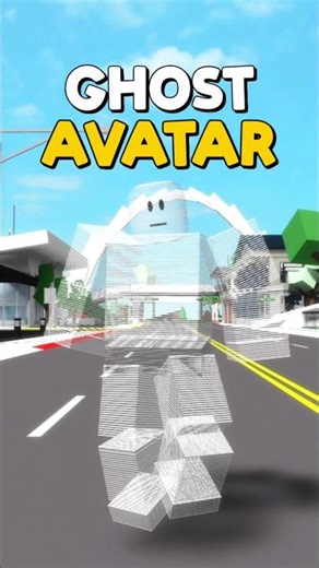 How to Become GHOST AVATAR See Through In Brookhaven #roblox #brookhaven
