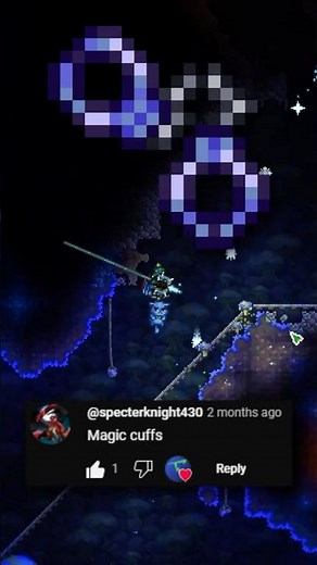 Terraria Fact Day 96: Magic Cuffs #terraria #gaming #shorts @specterknight430