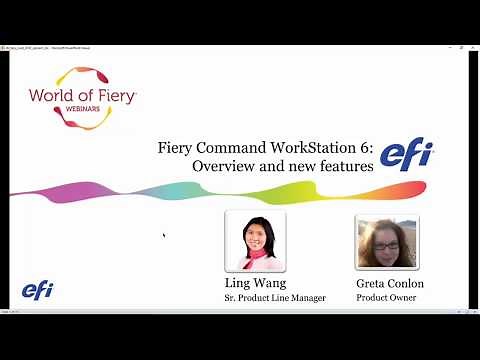 World of Fiery: Fiery Command WorkStation 6 - overview and new features