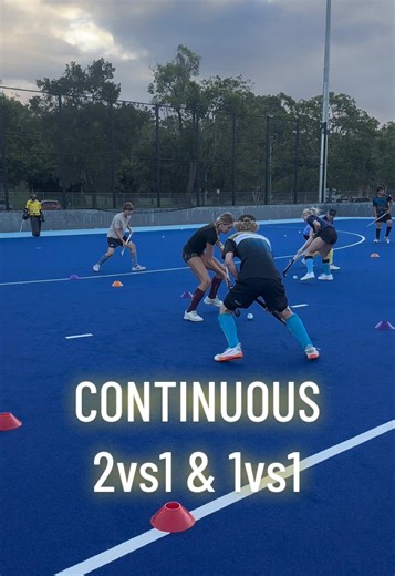 Enhance Your Field Hockey Skills with 2vs1 & 1vs1 Drills