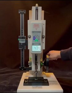 Spring Push Pull Force Gauge for Tension or Compression Testing of Springs, Range 100N