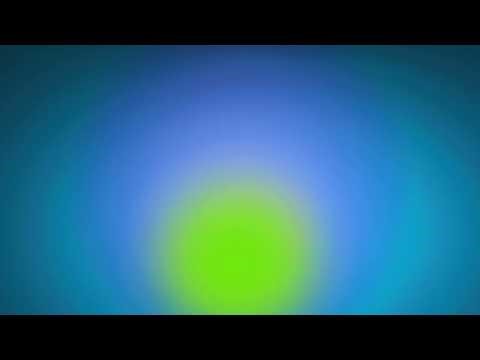 Lime Green Glow Screen | Blue Teal Ambient Light for Sleep, Relaxation, Study