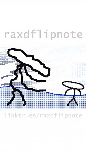 Animated Mac and Cheese Flipnote on 3DS