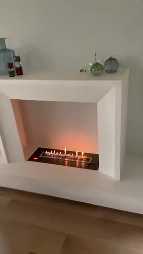 Cheminée éthanol avec brûleur télécommandé BioArtConcept