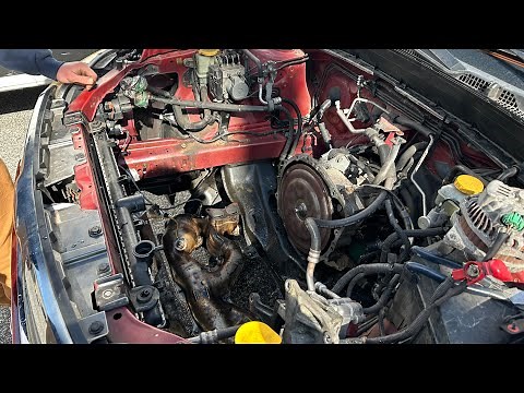 2009 Subaru Forester Engine Removal (EJ253)