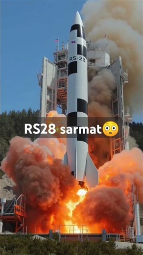 RS 28 Sarmat can destroy the world 🌎 #Russia #military #sarmat