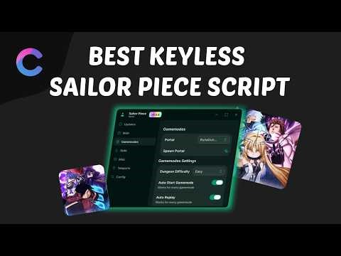 FREE Sailor Piece Script | Auto Farm, Auto Infinity Tower & Dungeon! | twvz