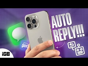 How to Auto Reply to Texts on iPhone (2024)