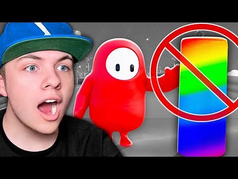 Fall Guys But I Can't Touch Random Color!