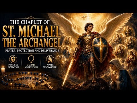 THE CHAPLET OF ST. MICHAEL THE ARCHANGEL 🙏🛡️ | Powerful Prayer for Protection & Deliverance