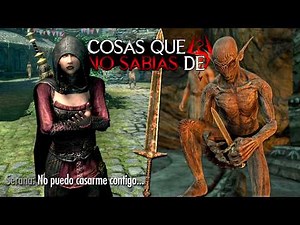 5 COSAS QUE NO SABÍAS DE SKYRIM