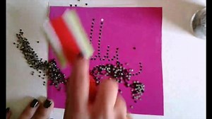 The easiest and quickest way to fill a rhinestone design with rhinestones...no flipping stones with this method! For more of my must have Rhinestone tools check out this post on Silhouette School blog: http://www.silhouetteschoolblog.com/2015/08/rhinestone-tools-for-silhouette-why-im.html | Silhouette School with Melissa Viscount