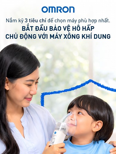 Máy Xông Khí Dung OMRON: Chọn Lựa Tối Ưu