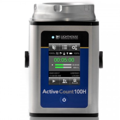 Particle Counter; ActiveCount 100H, Viable Air Sampler, Lighthouse