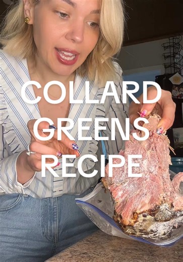 Happy New Year everyone 🤗 Collard greens have long lived in Southern kitchens, especially Black Southern kitchens, where they’re made with care, patience, and love. This isn’t the way to cook them, just the way my grandmother taught me in our family. I share this with deep respect and gratitude for the Black cooks and elders who shaped and continue to steward this dish.#collardgreen #southernfood #familydinner #newyearsfood