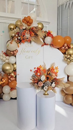  An Elegant Autumnal Celebration: The "Heavenly Gift" Baby Shower ...